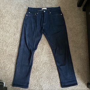 GAP | dark wash, athletic fit denim size 31-30